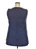 Agnes & Dora Blue Sleeveless Blouse Size 2X - photo 2