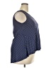 Agnes & Dora Blue Sleeveless Blouse Size 2X - photo 4