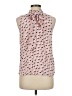 Talbots 100% Viscose Pink Sleeveless Blouse Size M - photo 2