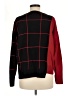 New York & Company 100% Acrylic Plaid Red Pullover Sweater Size M - photo 2
