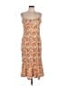 Hutch Floral Orange Casual Dress Size L - photo 1