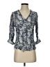 Soft Joie 100% Rayon Blue 3/4 Sleeve Blouse Size XS - photo 1
