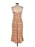 Hutch Floral Orange Casual Dress Size L - photo 2