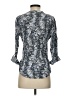 Soft Joie 100% Rayon Blue 3/4 Sleeve Blouse Size XS - photo 2