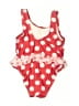 Disney Baby Polka Dots Red One Piece Swimsuit Size 3-6 mo - photo 2