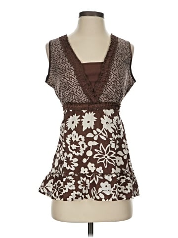 Canyon River Blues Sleeveless Blouse (view 1)