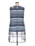 New Directions 100% Polyester Stripes Blue Casual Dress Size 2X - photo 2