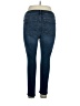 Express Solid Blue Jeans Size 16 - photo 2