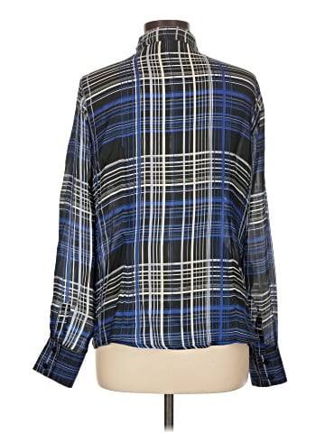 Basler Long Sleeve Silk Top (view 2)