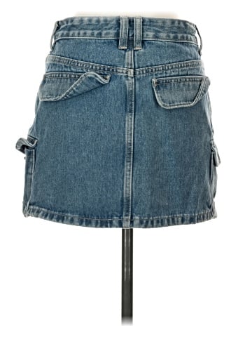 Zara Denim Skirt (view 2)