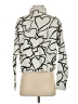 Tahari Hearts Ivory Turtleneck Sweater Size S - photo 2