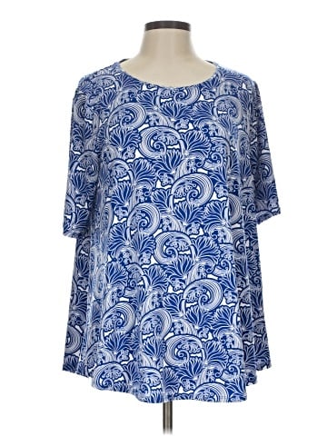 Chico's 3/4 Sleeve T-Shirt (view 1)