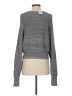 Free People Metallic Gray Pullover Sweater Size XS - photo 2