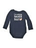 Hb 100% Cotton Blue Long Sleeve Onesie 12-18 MO / 18 MO - photo 1