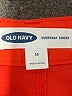 Old Navy Solid Orange Cargo Shorts Size 10 - photo 3