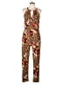 Unbranded Animal Print Brown Jumpsuit Size L - photo 1
