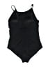 Jantzen Solid Black One Piece Swimsuit Size S (estimated) - photo 2