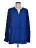 Adrienne Vittadini 100% Polyester Blue Long Sleeve Blouse Size M - photo 1