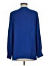 Adrienne Vittadini 100% Polyester Blue Long Sleeve Blouse Size M - photo 2