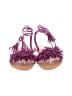 Just Fab Purple Sandals Size 10 - photo 2