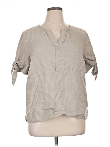 Charter Club Short Sleeve Blouse (view 1)