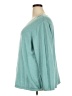 Karen Scott 100% Cotton Teal Pullover Sweater Size 3X - photo 5
