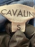 cavalini Blue 3/4 Sleeve Button-Down Shirt Size S - photo 8