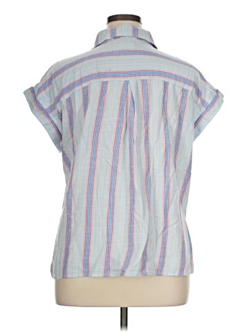 Style&Co Short Sleeve Button-Down Shirt (view 2)