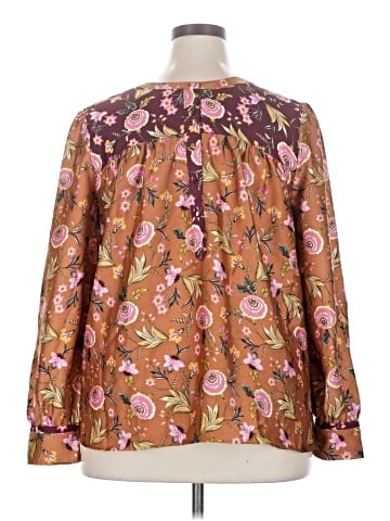 Ann Taylor LOFT Long Sleeve Blouse (view 2)
