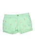 Old Navy 100% Cotton Hearts Green Shorts Size 6 - photo 1
