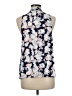 Carole Little 100% Rayon Blue Sleeveless Blouse Size M - photo 2