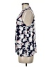 Carole Little 100% Rayon Blue Sleeveless Blouse Size M - photo 5
