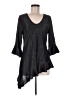 Nic + Zoe Black 3/4 Sleeve Top Size M - photo 1