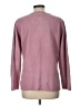 DressBarn Floral Pink Purple Pullover Sweater Size L (estimated) - photo 2