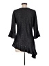Nic + Zoe Black 3/4 Sleeve Top Size M - photo 2