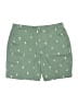 Lands' End Print Green Shorts Size 8 - photo 1