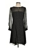 J.Crew 100% Polyester Black Cocktail Dress Size 4 - photo 1