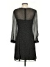 J.Crew 100% Polyester Black Cocktail Dress Size 4 - photo 2
