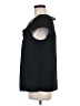 Trulli 100% Polyester Black Short Sleeve Blouse Size M - photo 5