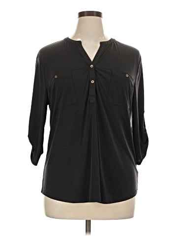 Ellen Tracy 3/4 Sleeve Blouse (view 1)