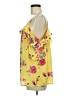 Skies Are Blue 100% Polyester Yellow Sleeveless Blouse Size M - photo 5