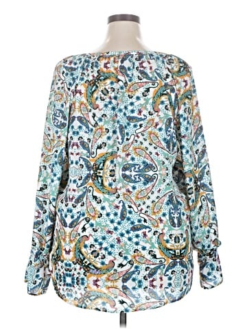 Belle + Sky Long Sleeve Blouse (view 2)