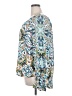 Belle + Sky 100% Polyester Teal Long Sleeve Blouse Size XXL - photo 5