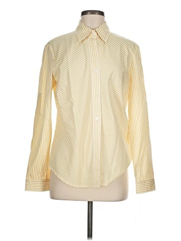Lafayette 148 New York Long Sleeve Button-Down Shirt (view 1)
