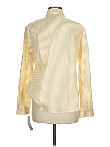 Lafayette 148 New York Long Sleeve Button-Down Shirt (view 2)