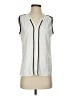Calvin Klein Ivory Sleeveless Blouse Size S - photo 1