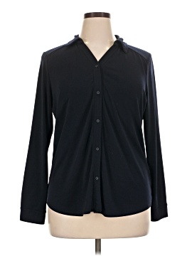 Adrianna Papell Long Sleeve Blouse