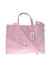 Telfar Pink Leather Medium Shopping Bag One size - photo 1