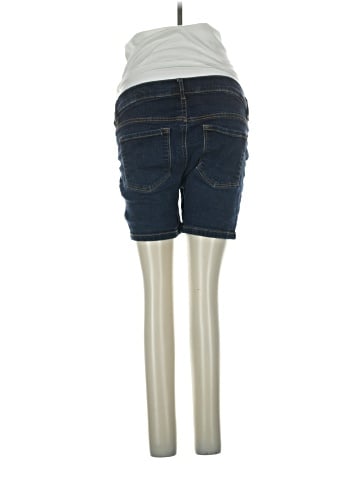 Indigo Blue Denim Shorts (view 2)