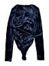 Lulus Blue Long Sleeve Top Size S - photo 2